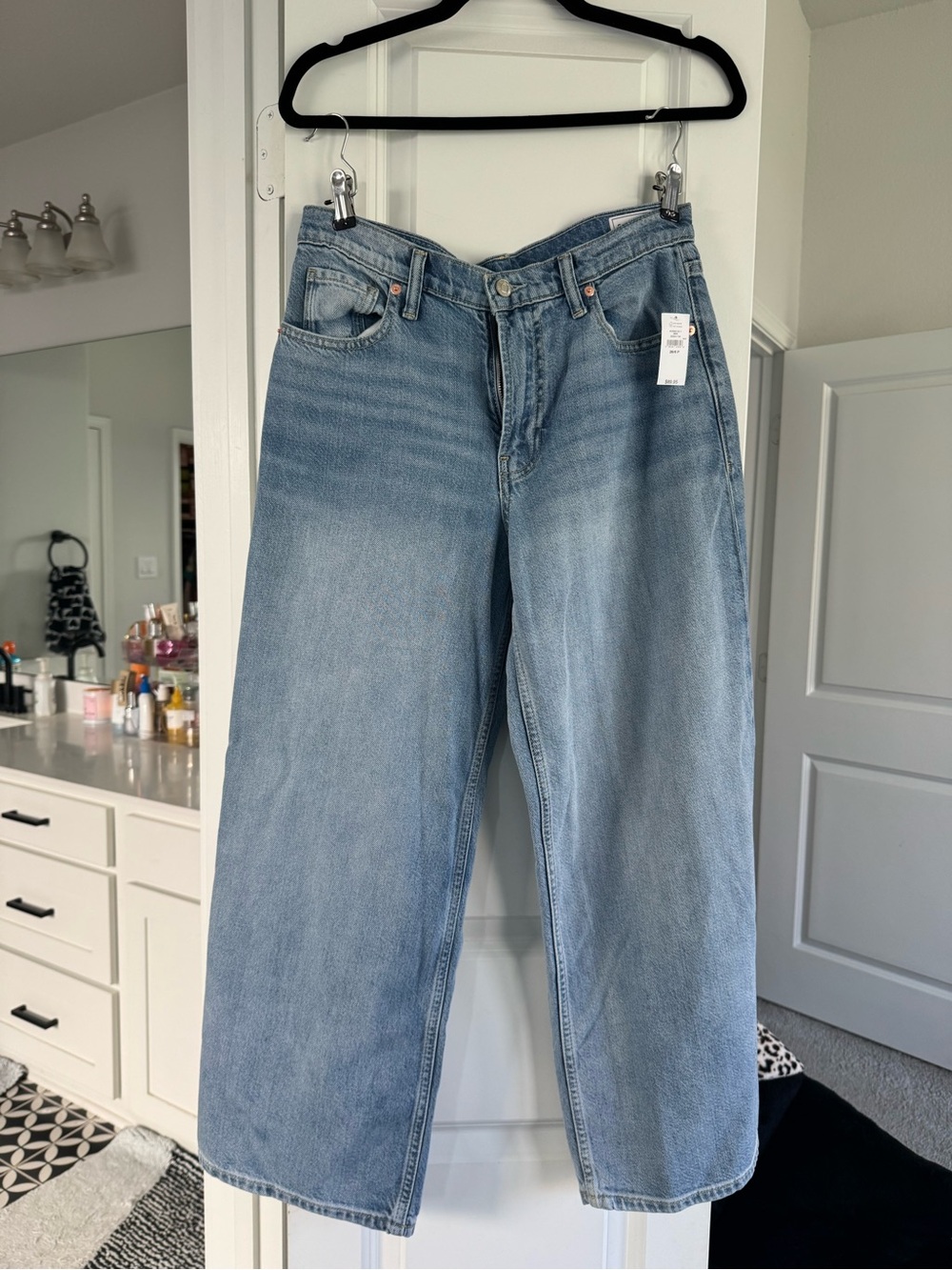 GAP Light Blue Wide-Leg Women's Jeans